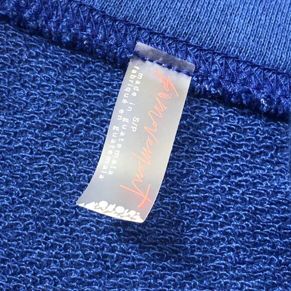 NWOT Free People Movement Warm Down Pullover in Electric Cobalt Blue Size Small - Picture 16 of 16